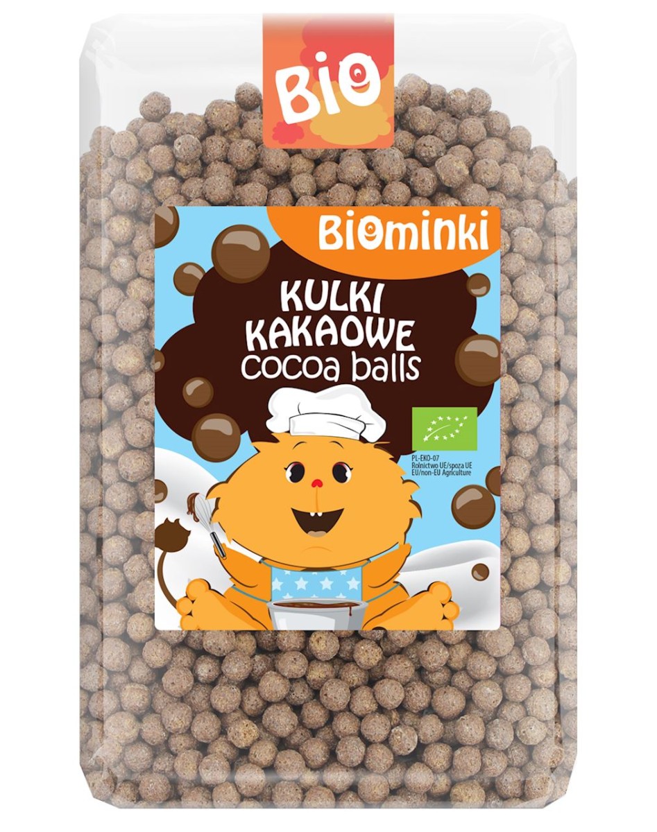 BIOMINKI Kulki kakaowe BIO 500g