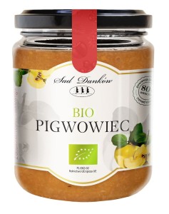 SAD DANKÓW Pigwowiec 80% z cukrem trzcinowym BIO 250g