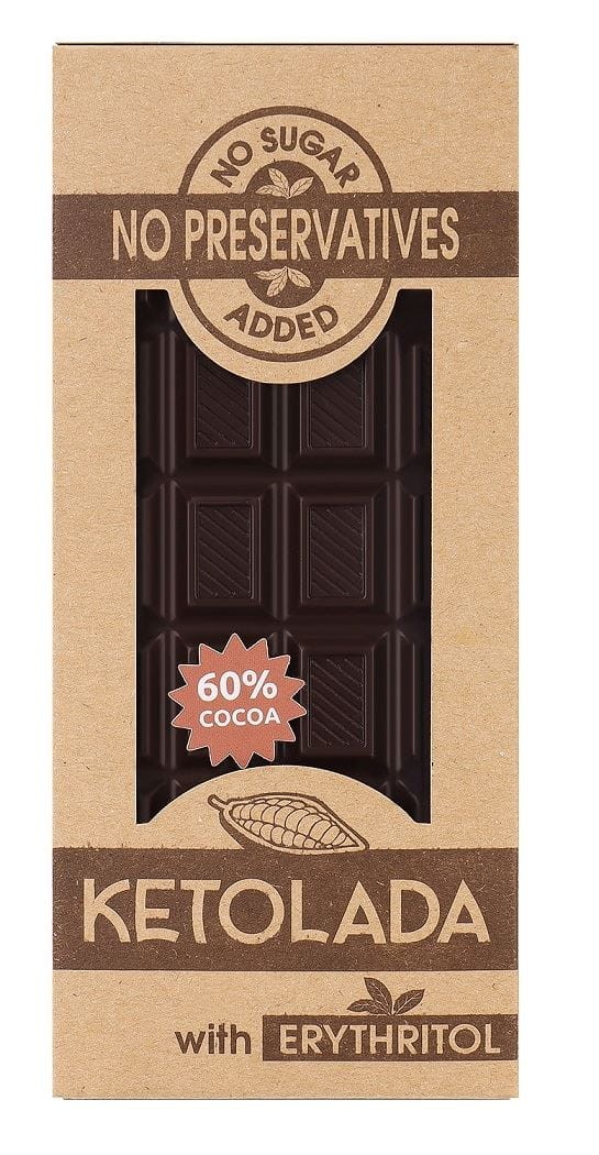 KETOLADA Czekolada keto bez dodatku cukru 100g