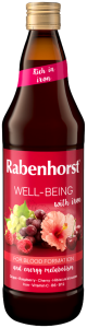 RABENHORST Sok wieloowocowy nfc z żelazem i witaminami C, B6, B12 750ml