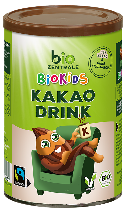 BIO ZENTRALE Czekolada w proszku dla dzieci fair trade BIO 300g