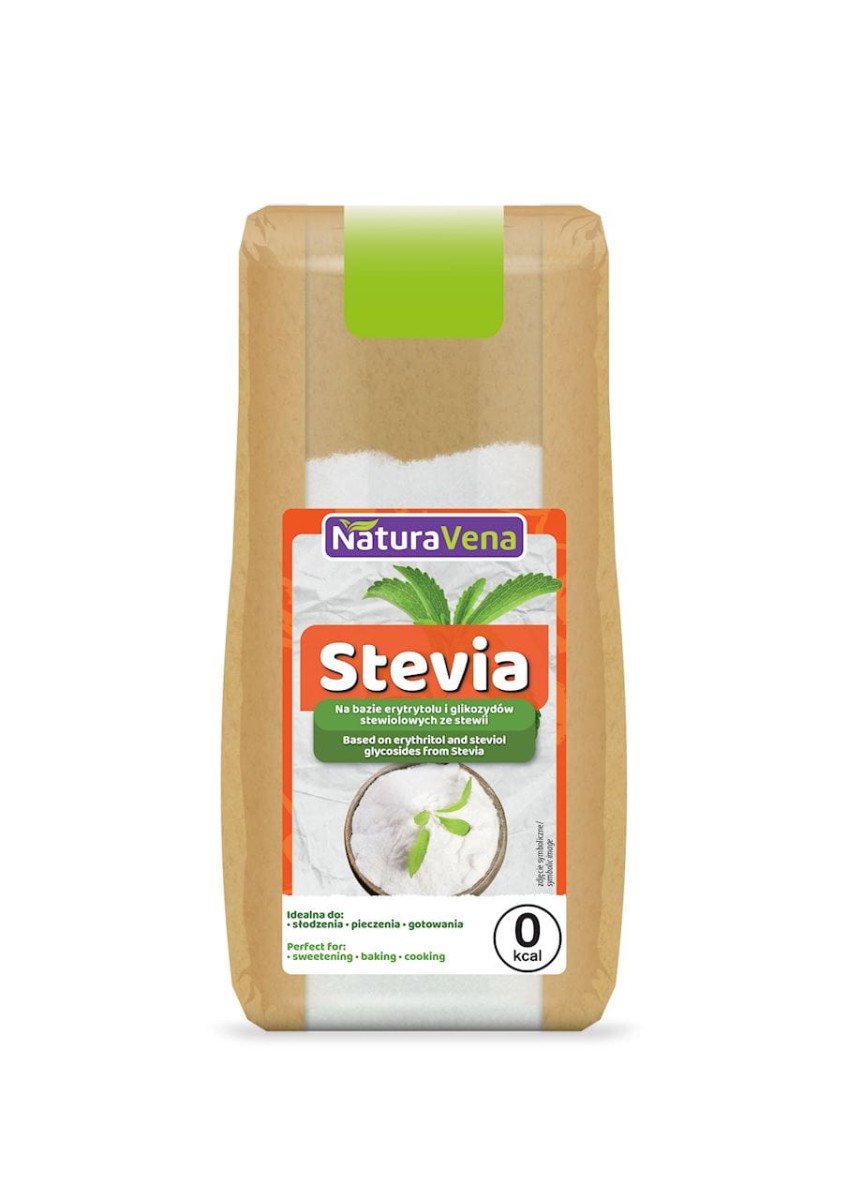 NATURAVENA Stevia (na bązie erytrytolu i glikozydów ze stewii) 150g