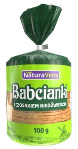 NATURAVENA Babcianki z czosnkiem niedźwiedzim 100g