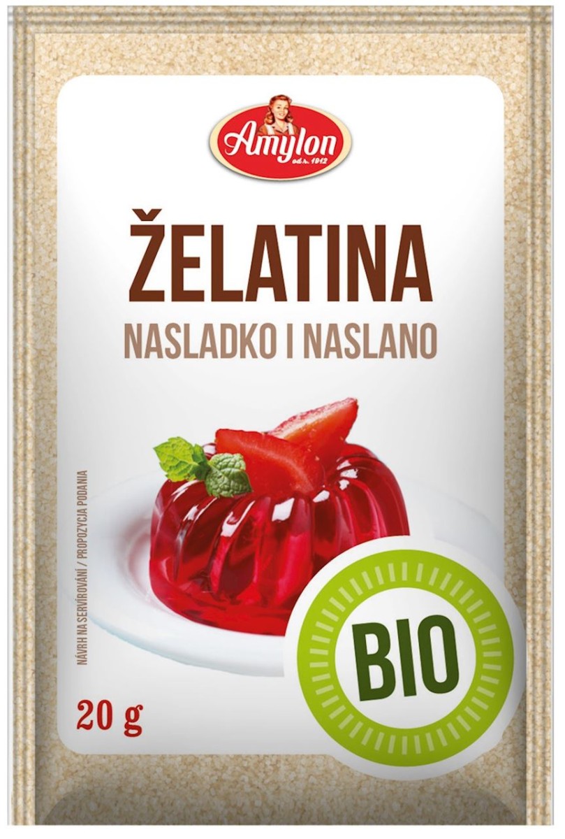 AMYLON Żelatyna w proszku BIO 20g