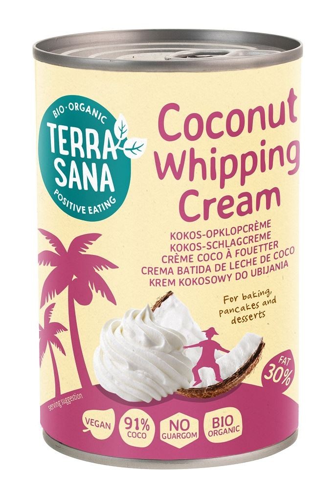 TERRASANA Krem kokosowy do ubijania BIO 400ml