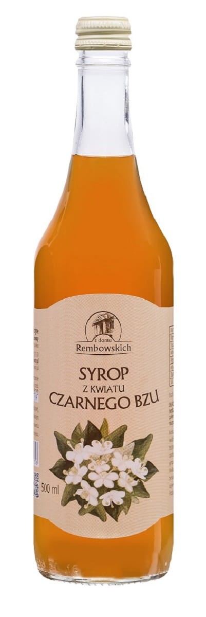 REMBOWSCY Syrop z kwiatów czarnego bzu 500ml