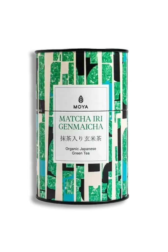 MOYA MATCHA Matcha Iri Genmaicha organiczna herbata zielona 60g