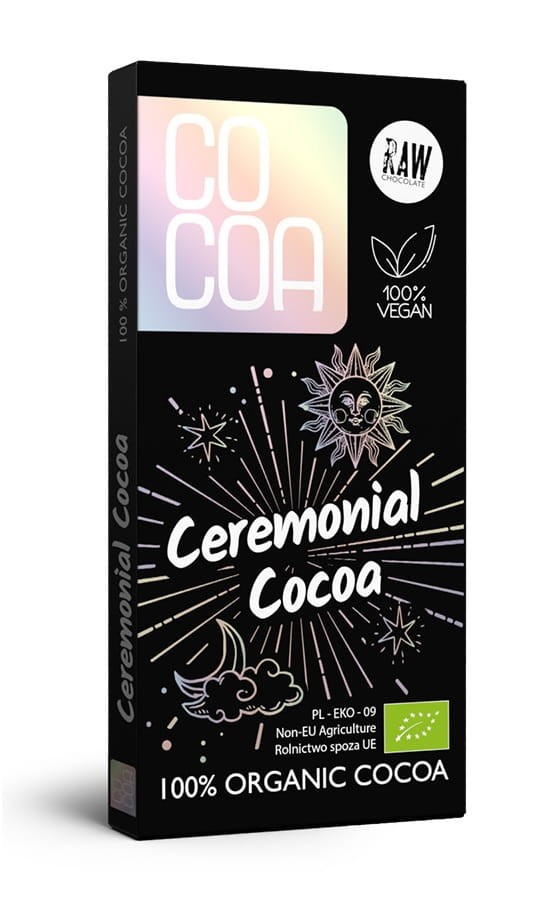 COCOA Kakao ceremonialne tabliczka BIO 50g