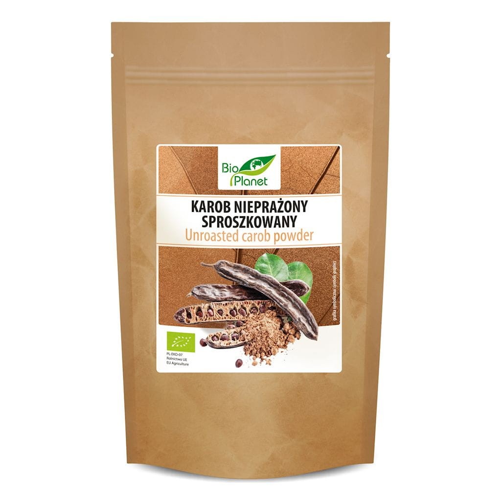 BIO PLANET Karob nieprażony sproszkowany BIO 200g