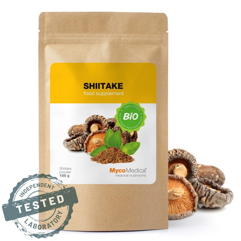 MycoMedica Shitake w proszku 100g