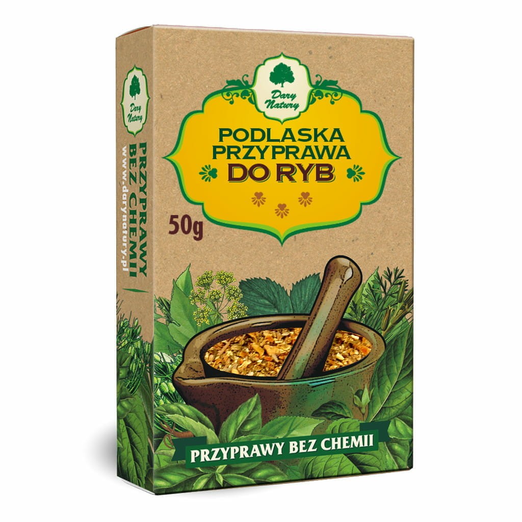 DARY NAURY Podlaska Przyprawa do ryb 50 g