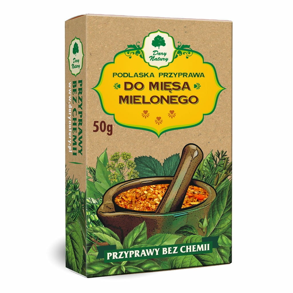 DARY NATURY Przyprawa do mięsa mielonego 50g