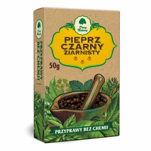 DARY NATURY Pieprz czarny Ziarnisty 50 g