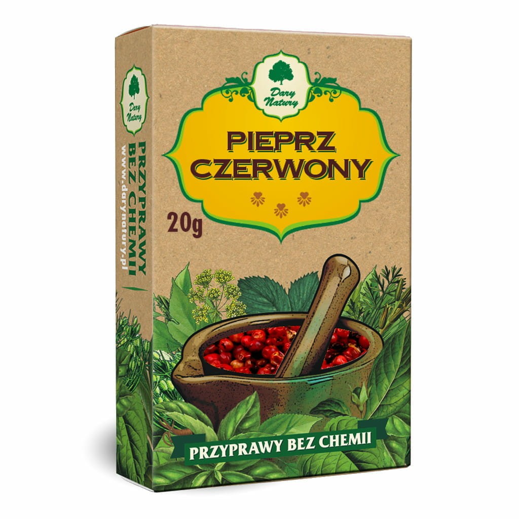 DARY NATURY Pieprz czerwony 20g