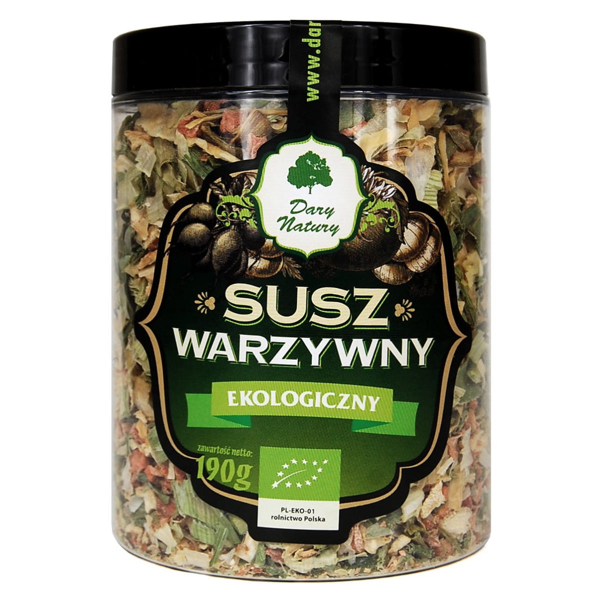 DARY NATURY Susz warzywny EKO 190g