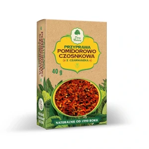DARY NATURY Przyprawa pomidorowo-czosnkowa z czarnuszką 40g