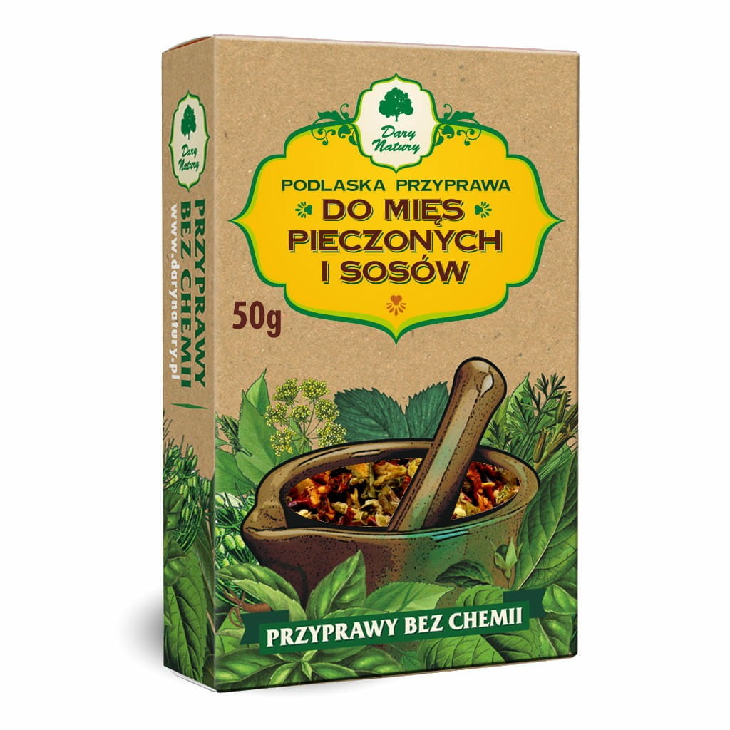 DARY NATURY Przyprawa Do mięs pieczonych i sosów 50g