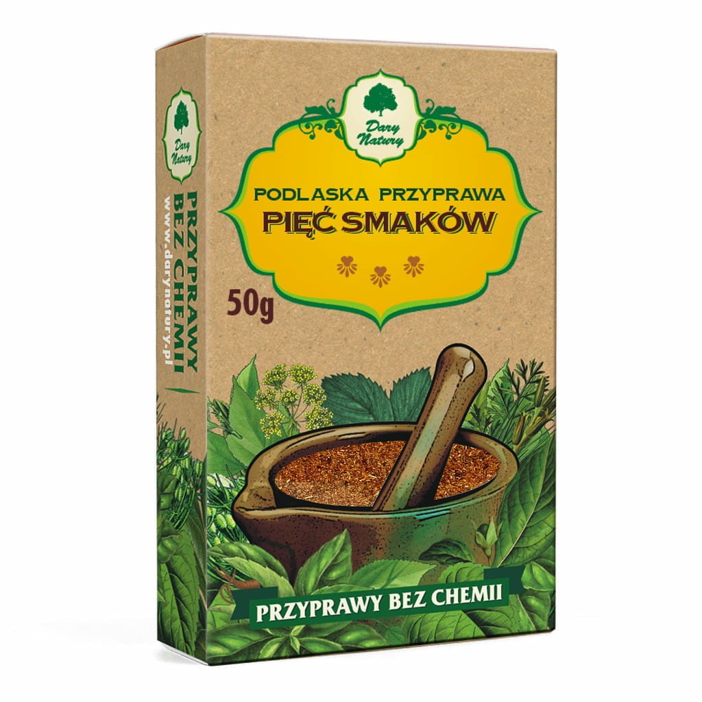 DARY NATURY Podlaska przyprawa 5 smaków 50g