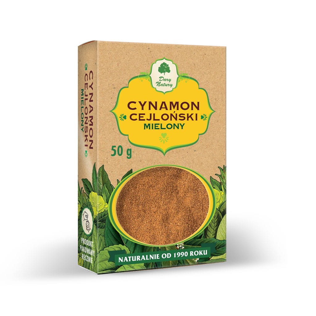 DARY NATURY Cynamon cejloński mielony 50g
