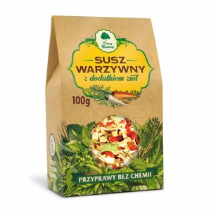 DARY NATURY Susz warzywny z dodatkiem ziół 100g