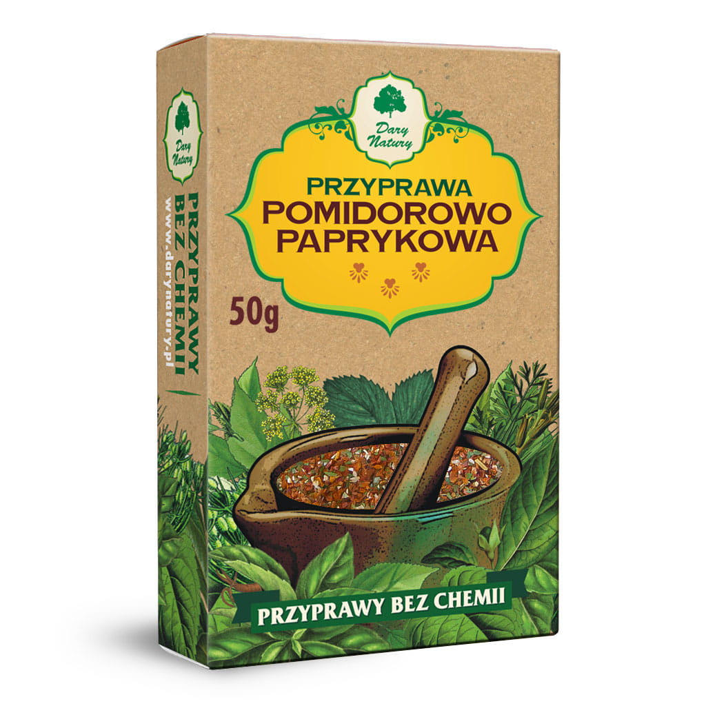 DARY NATURY Podlaska Przyprawa pomidorowo-paprykowa 50g