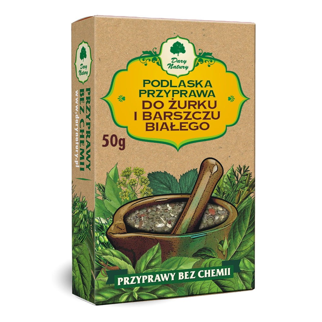 DARY NATURY Przyprawa do żurku i barszczu białego 50g