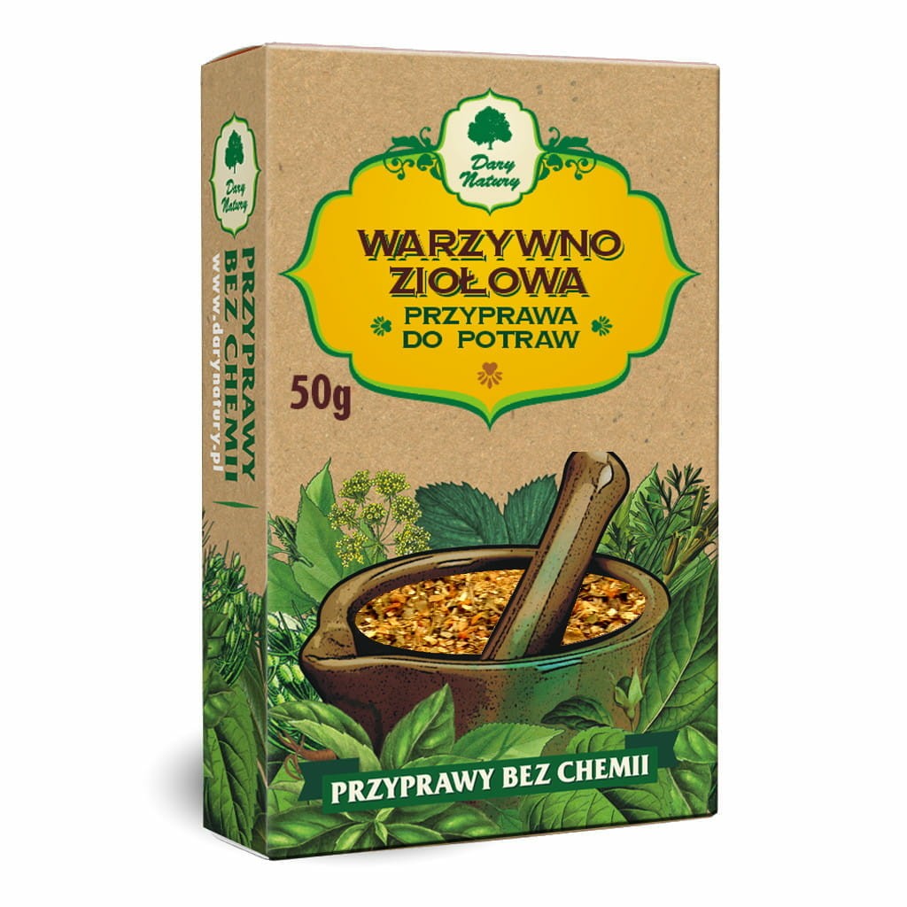 DARY NATURY Warzywno-ziołowa do potraw 50g