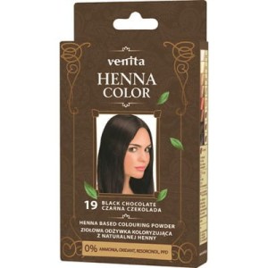 VENITA Henna Czarna czekolada 25g