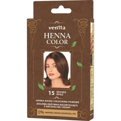 VENITA Henna Brąz proszek 25g