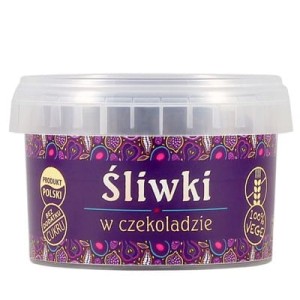 PIĘĆ PRZEMIAN Śliwki w czekoladzie bez glutenu 250g