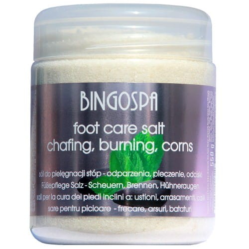 BINGOSPA Sól do stóp Odparzenia, pieczenie 550g