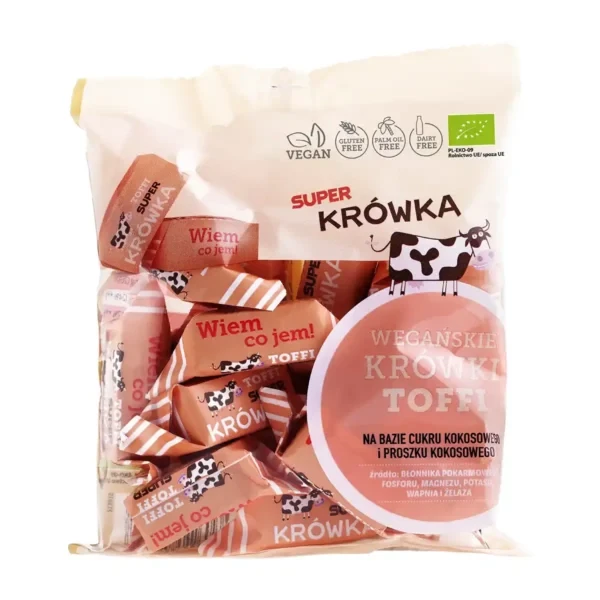 ME GUSTO Krówki wegańskie Toffi bezmleczne 150g