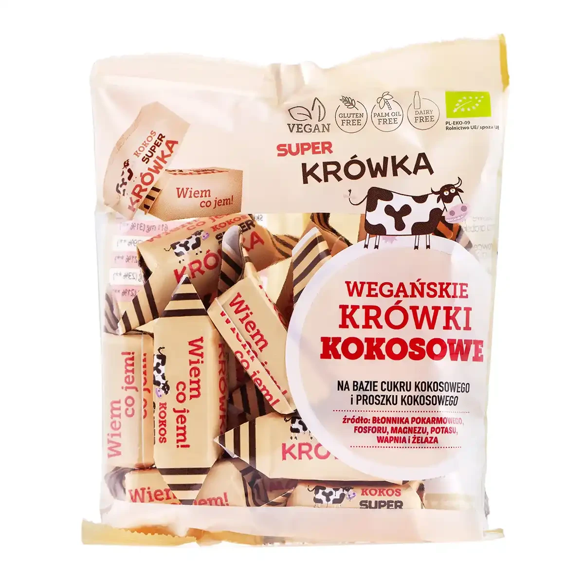 ME GUSTO Krówki wegańskie Kokosowe bezmleczne 150g