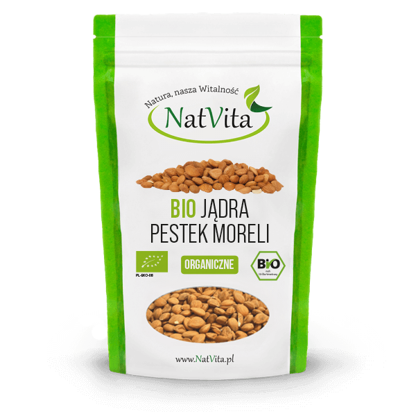NATVITA Pestki moreli BIO 160g