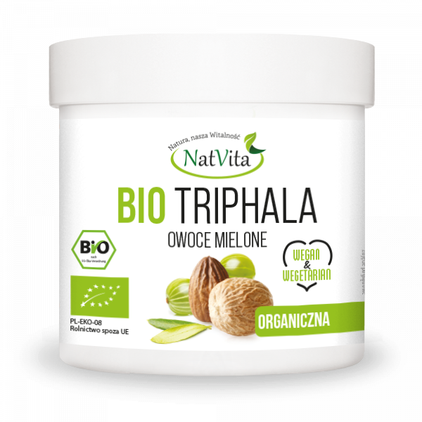NATVITA Triphala BIO owoce mielone 100g