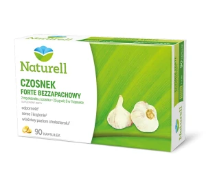 NATURELL Czosnek forte bezapachowy 90 kapsułek
