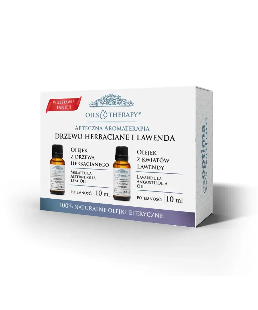 OPTIMA Zestaw lawenda + drzewko herbaciane 2x10 ml