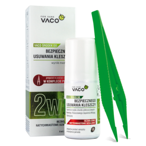 VACO Środek do bezpiecznego usuwania kleszczy spray+penseta