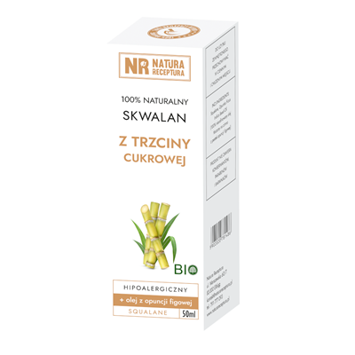NATURA RECEPTURA Skwalan z trzciny cukrowej 50ml