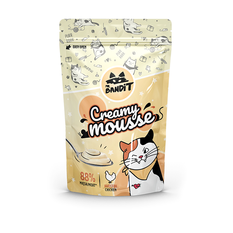 BANDIT Creamy mousse Kurczak 60g