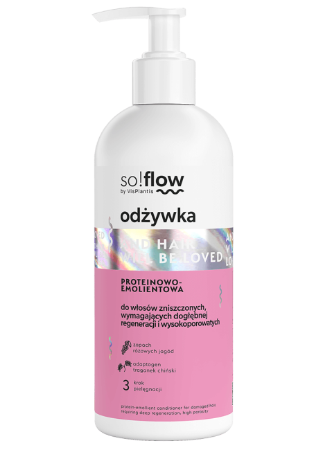 VIS PLANTIS So!flow Odżywka proteinowo-emolientowa 300ml