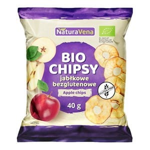 BIOPL Chipsy jabłkowe bezglutenowe 40g