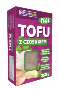 NATURAVENA Tofu z czosnkiem  250 g