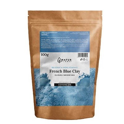 NATUR PLANET Glinka niebieska proszek 100g