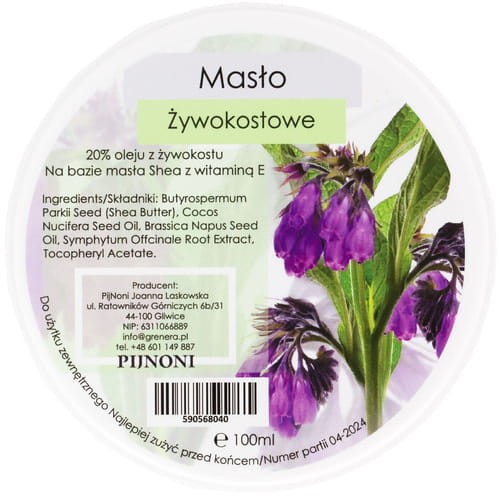 Pijnoni Masło żywokostowe 100ml