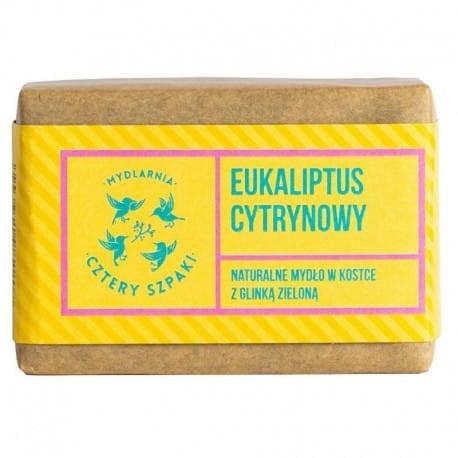 Mydlarnia Cztery Szpaki Mydło Eukaliptus Cytrynowy 110g