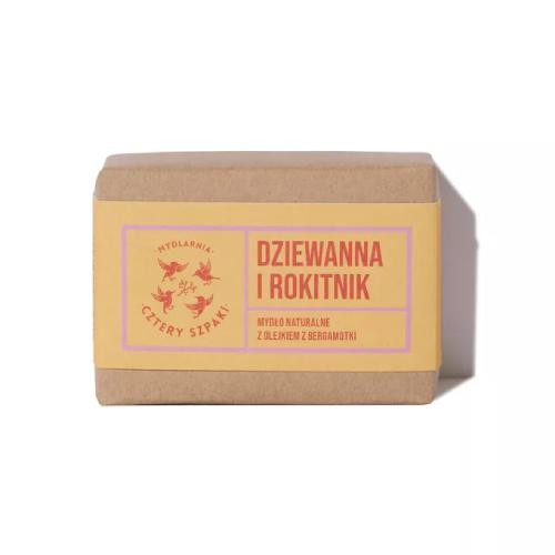 Mydlarnia Cztery Szpaki Mydło Dziewanna i rokitnik 110g