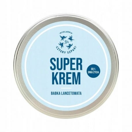Mydlarnia Cztery Szpaki Superkrem z babką lancetowatą od 1 dnia życia 100ml