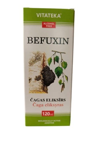 BEFUXIN Czaga eliksir bez alkoholu 120ml