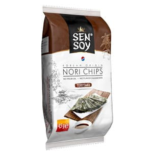 SEN SOY Chipsy Nori Teriyaki 4,5g